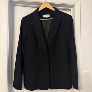 Calvin Klein Classic Black Womens suit pants and blazer